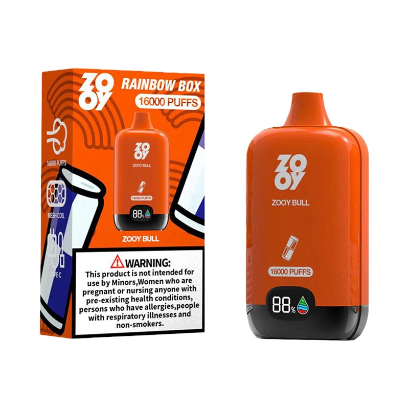 Zooy Rainbow Box 16000 Puffs Disposable Vape Wholesale 5