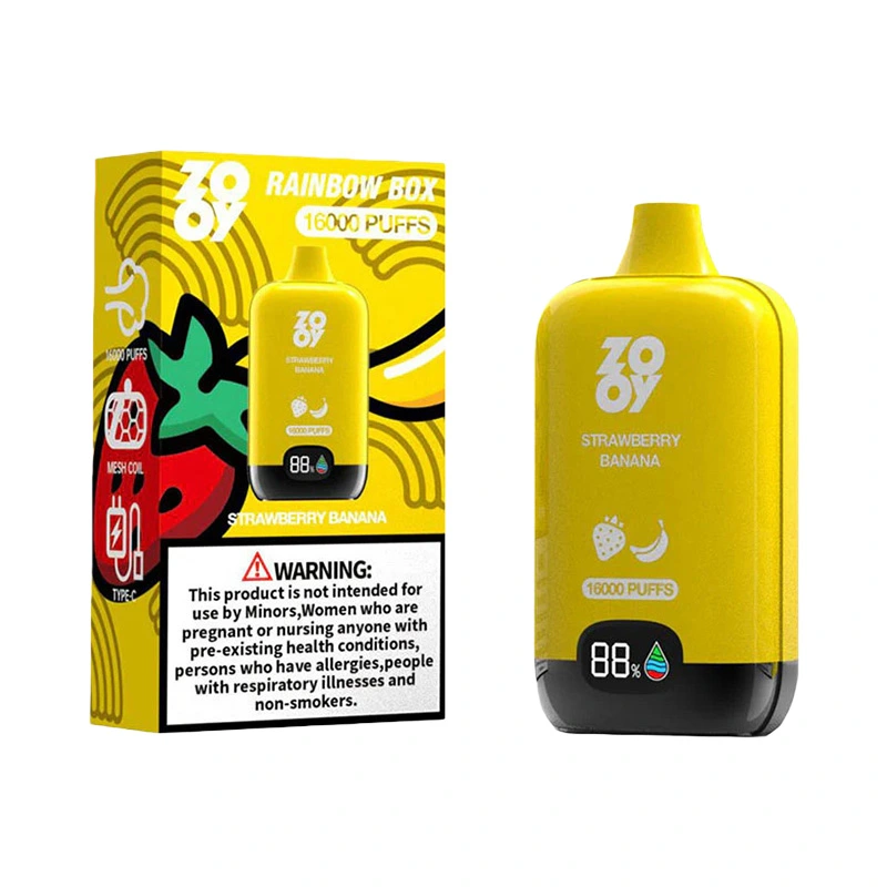 Zooy Rainbow Box 16000 Puffs Disposable Vape Wholesale 6