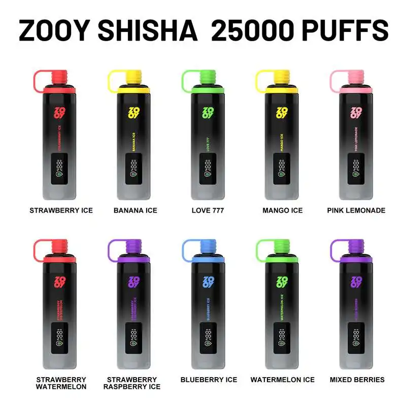 Zooy Shisha 25K Puffs DTL Disposable Vape From EU Warehouse 1 Zooy Shisha 25K Puffs DTL Disposable Vape From EU Warehouse 1
