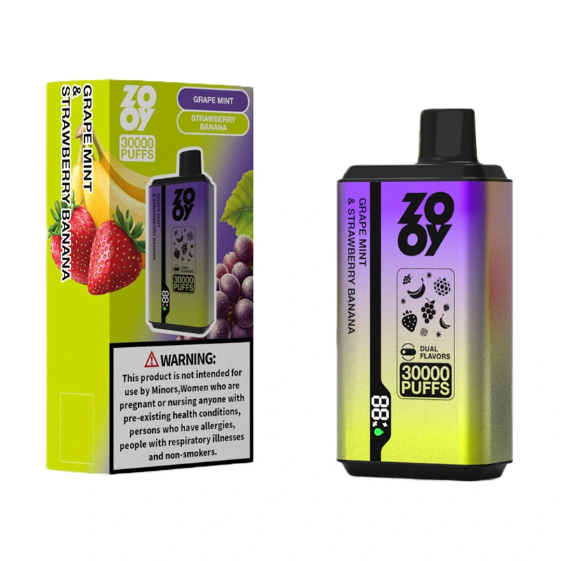 Zooy Twins 30K Puffs 0% 2% 5% Nic Disposable Vape Wholesale 9