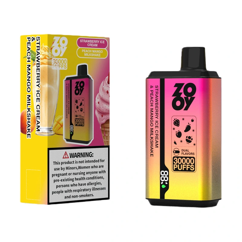 Zooy Twins 30K Puffs 0% 2% 5% Nic Disposable Vape Wholesale