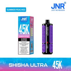 01 Summer peaches JNR Shisha Ultra 45K 45000 Puffs Disposable Vape Wholesale