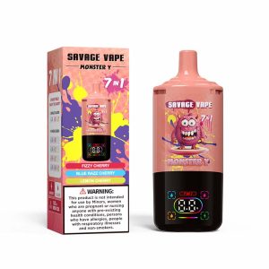 03 Fizzy Cherry Savage Monster Y 80000 7 in 1 80K Puffs Vape Wholesale
