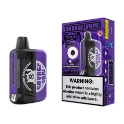 04 Blueberry Raspberry Savage Maga 50000 50K Puffs 2200mAh Battery Vape Wholesale