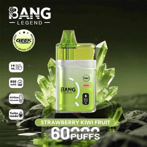 04 strawberry kiwi fruit Bang Legend Geek 60000 60K Puffs Disposable Vape Wholesale