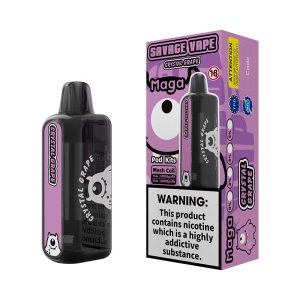 05 Crystal Grape Savage Maga 50000 Pod 50K Puffs Disposable Vape Wholesale