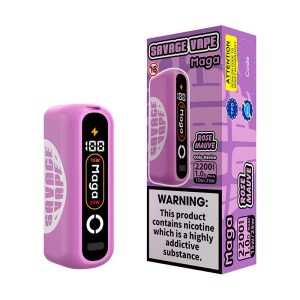 05 Rose Mauve Savage Maga 50000 Battery 50K Puffs Vape Wholesale