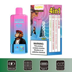 07 Love 66 VOPK Four Flavors 80000 4 in 1 80K Puffs Vape Wholesale