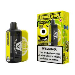 08 Breezy Lemon Savage Maga 50000 50K Puffs 2200mAh Battery Vape Wholesale