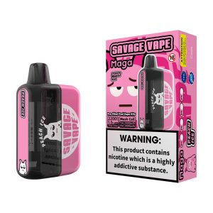 12 Peach Ice Savage Maga 50000 50K Puffs 2200mAh Battery Vape Wholesale