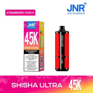 14 Strawberry punch JNR Shisha Ultra 45K 45000 Puffs Disposable Vape Wholesale