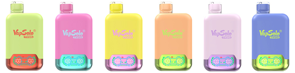 2# Vapsolo Twins 20000 2025 Top 10 Vapsolo Vapes In Spain