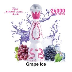 3# Grape Ice Humo Azul 24000 Puffs Pink Color Disposable Vape Wholesale