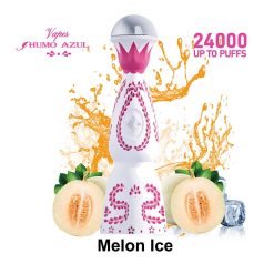 5# Melon ice Humo Azul 24000 Puffs Pink Color Disposable Vape Wholesale