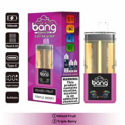 5 Mixed Fruit Bang 60000 2 in 1 60K Puffs Refillable Oil Vape Wholesale