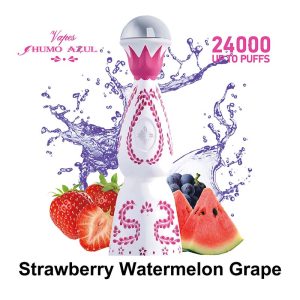 6# Strawberry watermelon grape Humo Azul 24000 Puffs Pink Color Disposable Vape Wholesale