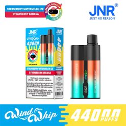 6 Stawberry watermelon lce Strawberry Banana JNR WindWhip 44K Puffs 2 in 1 Disposable Vape Wholesale