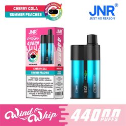 7 Cherry Cola Summer Peaches JNR WindWhip 44K Puffs 2 in 1 Disposable Vape Wholesale