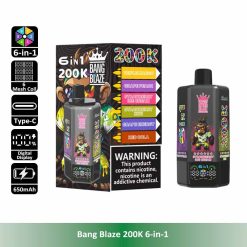 8 Triple Mango Bang Blaze 200K 6 in 1 200000 Puffs 6 Taste Vape Wholesale