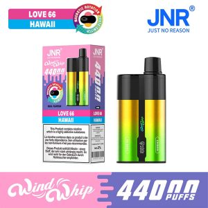 8 Love 66 Hawail JNR WindWhip 44K Puffs 2 in 1 Disposable Vape Wholesale