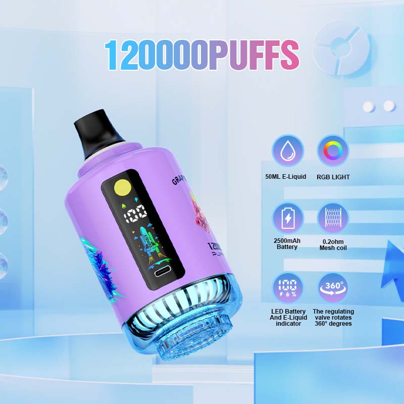 ATVS 120K 120000 Puffs Shisha Hookah Vape Wholesale 5