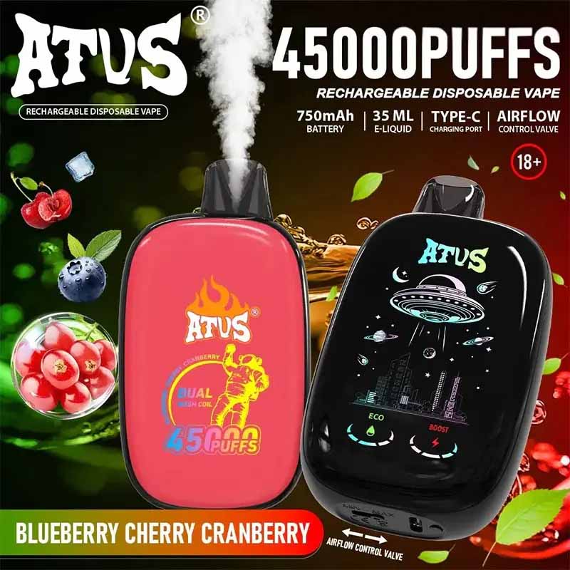 ATVS 45000 Puffs ECO & Boost Modes Disposable Vape Wholesale 4