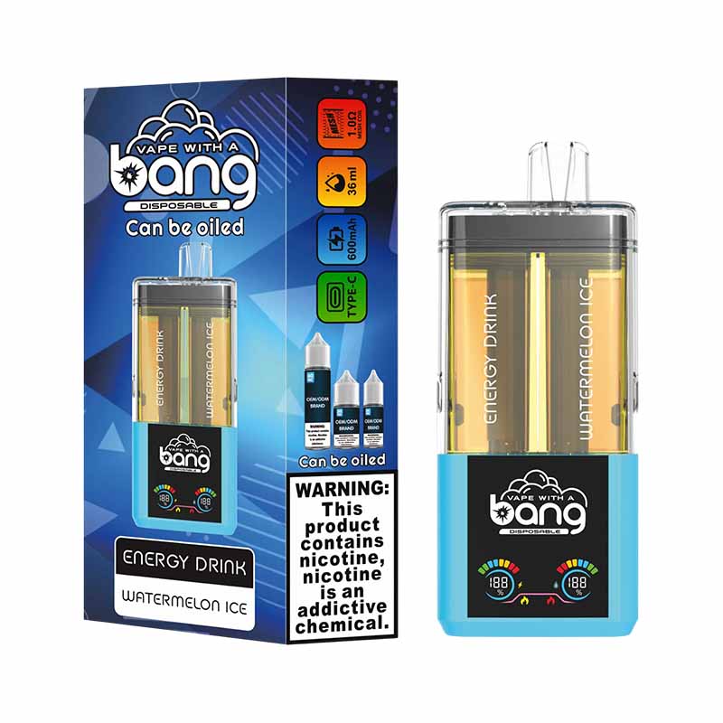 Bang 60000 2 in 1 60K Puffs Refillable Oil Vape Wholesale