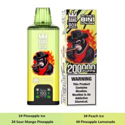 Bang Box 200K 8 in 1 200000 Puffs 8 Flavor Vape Wholesale 2