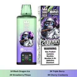 Bang Box 200K 8 in 1 200000 Puffs 8 Flavor Vape Wholesale 4