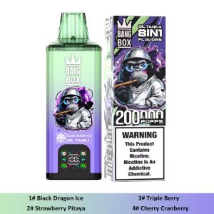 Bang Box 200K 8 in 1 200000 Puffs 8 Flavor Vape Wholesale 4