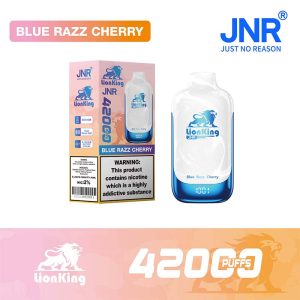 Blue Razz Cherry JNR Lion King 42K 42000 Puffs Disposable Vape Wholesale