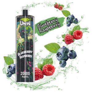 Blueberry Raspberry Uwin Shisha Hookah 20000 20K Puffs Crystal Vape Wholesale