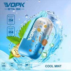 Cool Mint VOPK BTC 35K 35000 Puffs Disposable Vape Wholesale