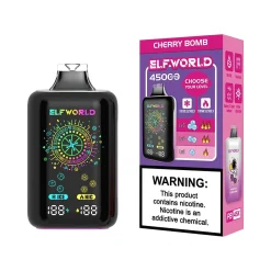 ELFWORLD PB 45000 Puffs adjustable Ice & Nic Vape Wholesale