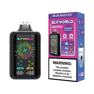 ELFWORLD PB 45000 Puffs adjustable Ice & Nic Vape Wholesale 5