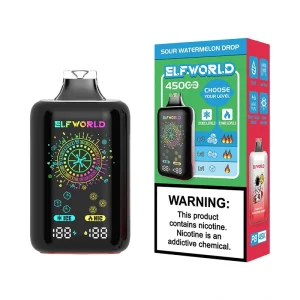 ELFWORLD PB 45000 Puffs adjustable Ice & Nic Vape Wholesale 7