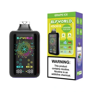 ELFWORLD PB 45000 Puffs adjustable Ice & Nic Vape Wholesale 9