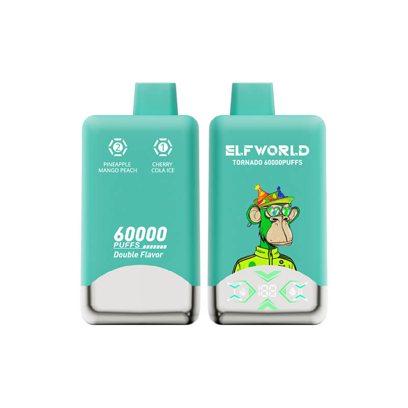 ELFWORLD Tornado 60000 2 in 1 60K Puffs Dual Flavors Vape 6
