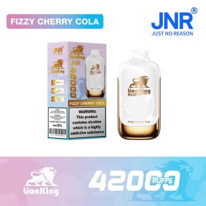 Fizzy Cherry Cola JNR Lion King 42K 42000 Puffs Disposable Vape Wholesale