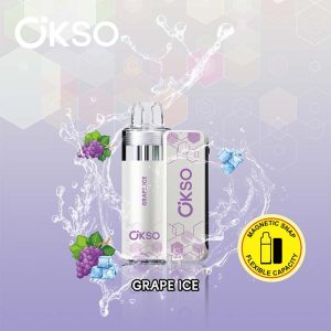 Grape Ice OKSO Switch Kit 50K Puffs Disposable Vape Pod Kit Wholesale
