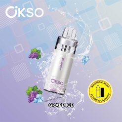 Grape Ice OKSO Switch Kit Pod 50000 Puffs Disposable Vape Pod