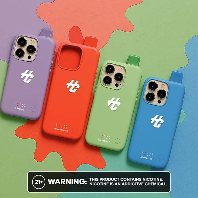 Humo Case 30000 Puffs Vape iPhone 15 15Pro 16 16Pro 14 14Pro 1