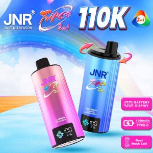 JNR Triple 110K 3 in 1 110000 Puffs 3 Flavor Vape Wholesale Three Flavors in One Device