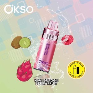 Kiwi Dragon Berry Fruit OKSO Switch Kit Pod 50000 Puffs Disposable Vape Pod