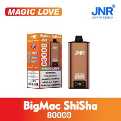Magic love JNR BigMac Shisha 80000 Puffs Disposable Vape Wholesale