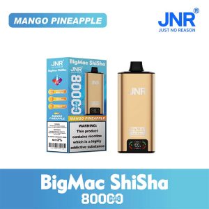 Mango Pineapple JNR BigMac Shisha 80000 Puffs Disposable Vape Wholesale