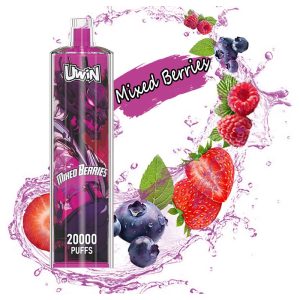 Mixed Berries Uwin Shisha Hookah 20000 20K Puffs Crystal Vape Wholesale