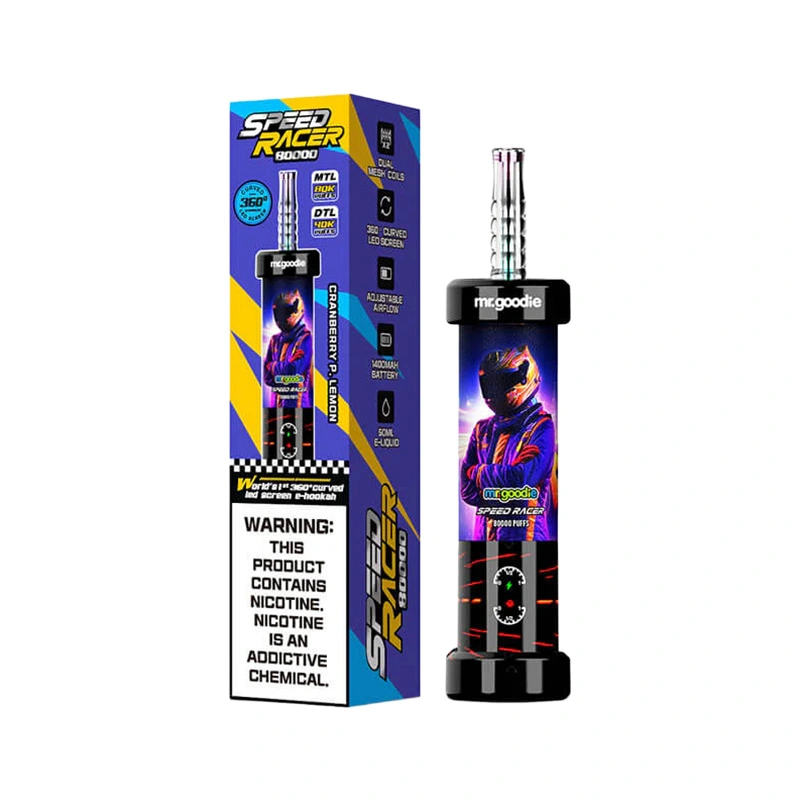 Mr.Goodie Speed Racer 80K Puffs Shisha Hookah Vape Wholesale 3