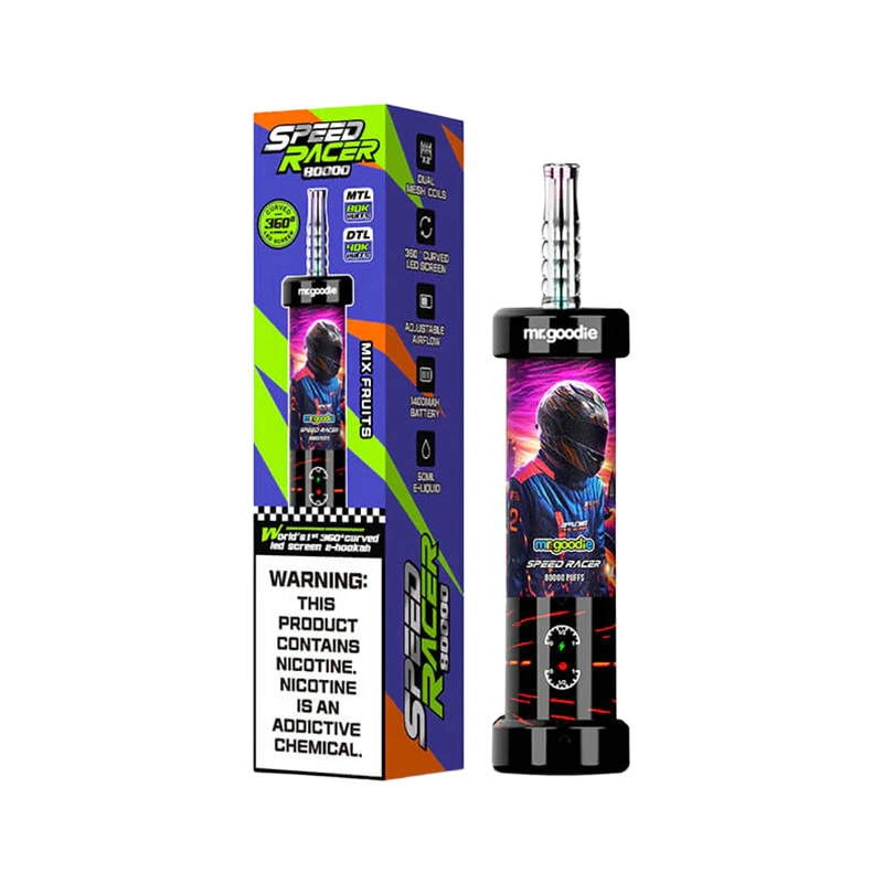 Mr.Goodie Speed Racer 80K Puffs Shisha Hookah Vape Wholesale 4