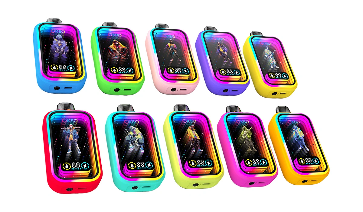 OKSO Magic Mirror 50000 50K Puffs Disposable Vape Wholesale Full Screen 850mah Battery